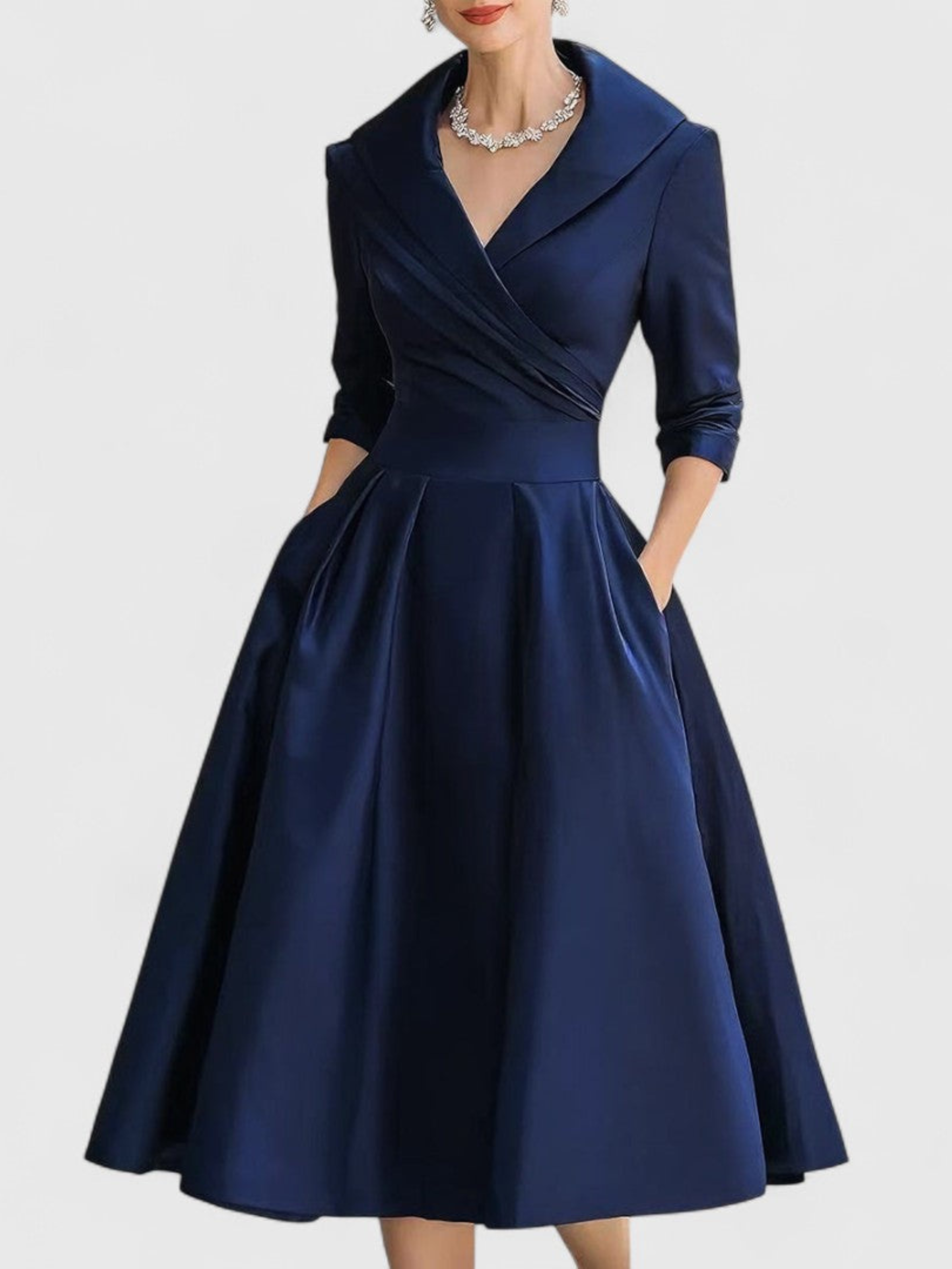 Arden Lane | Elegant Midi Dress