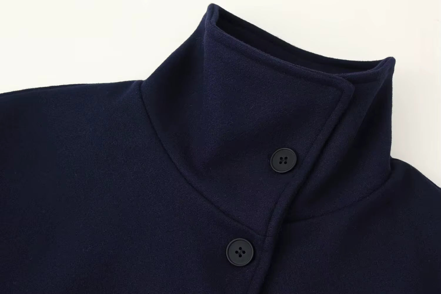 Cropped Stand Collar Utility Jacket