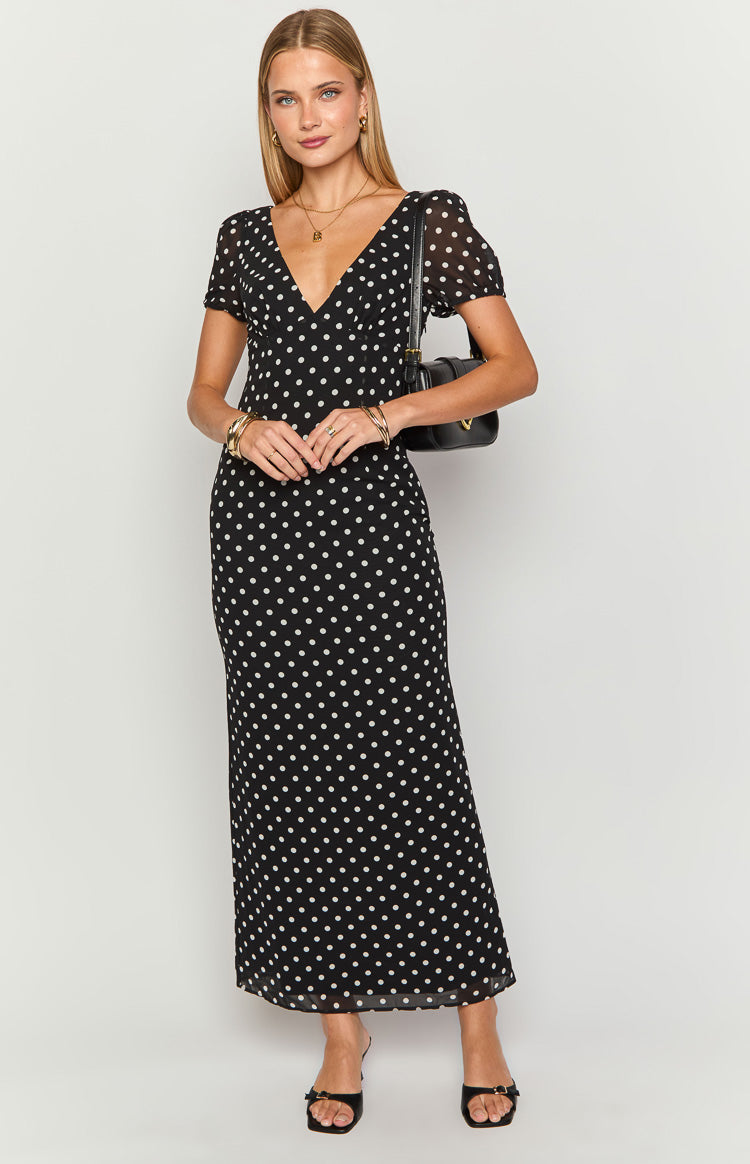 Lovella Polka Dot Maxi