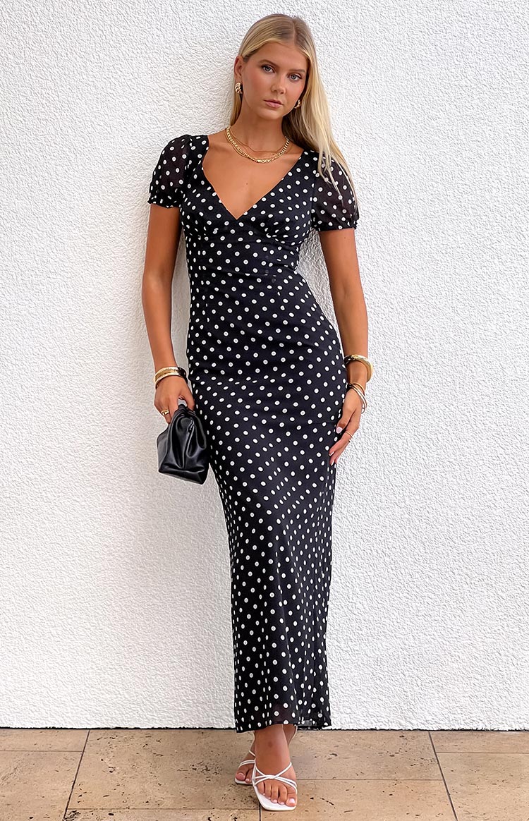 Lovella Polka Dot Maxi
